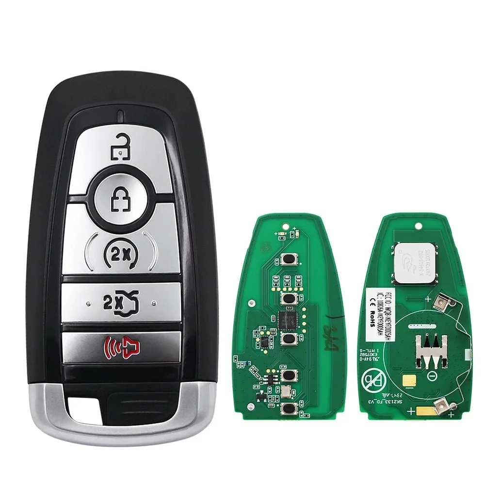 AUTEL IKEYFD005AH 5 ปุ่ม Universal Smart Remote Key สําหรับ KM100/IM508/IM608