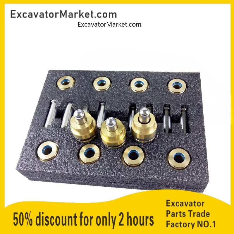 

For CATERPILLAR CAT E70B/307B/312B/200B/320B C D Excavator operating lever handle bullet head Seat Carrier Excavator accessories