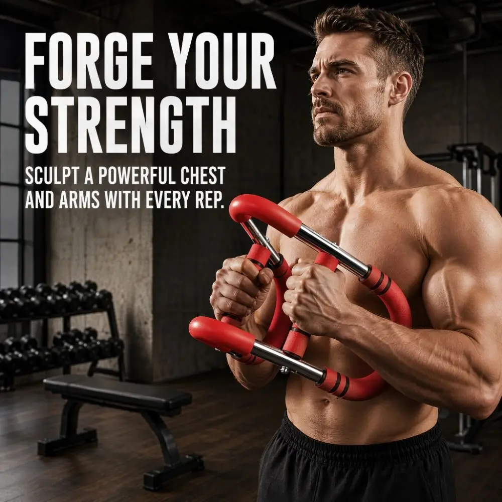 U-Shaped U-shaped Arm Exerciser 3 Adjustable Levels Multi-Function Wrist Strength Trainer to Train Arm Strength Stability