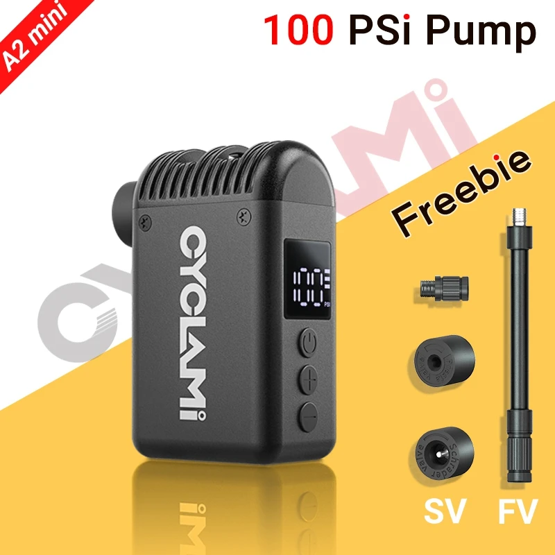 

Портативный мини-насос CYCLAMI для велосипеда, беспроводной воздушный насос для Presta Schrader Valve, уличные аксессуары для горных и дорожных велосипедов