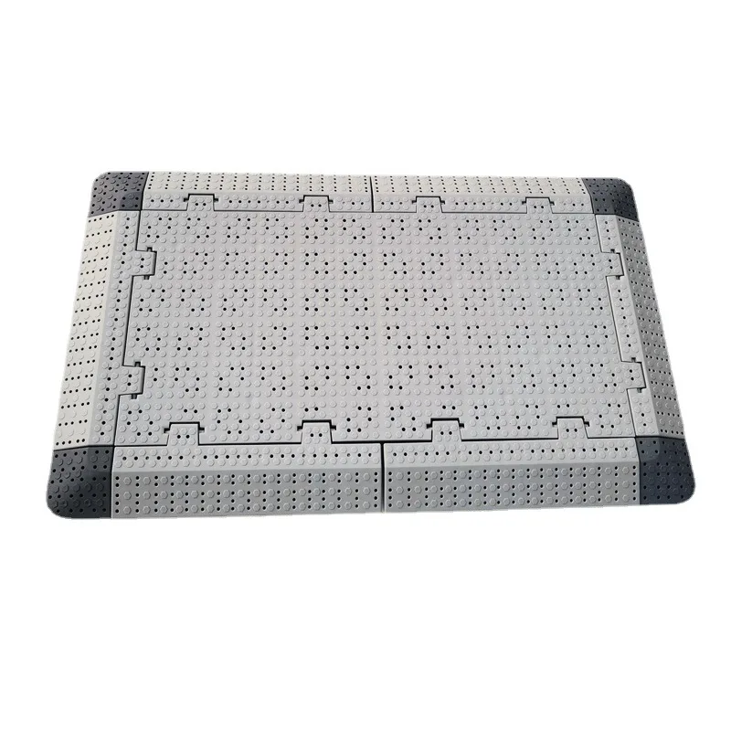 Stadium lawn protective floor, grass board