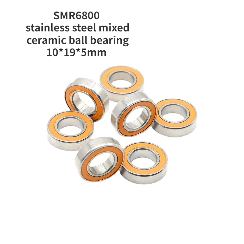 SMR6800 stainless steel mixed ceramic ball bearing 10*19*5mm water drop fishing wheel bearing