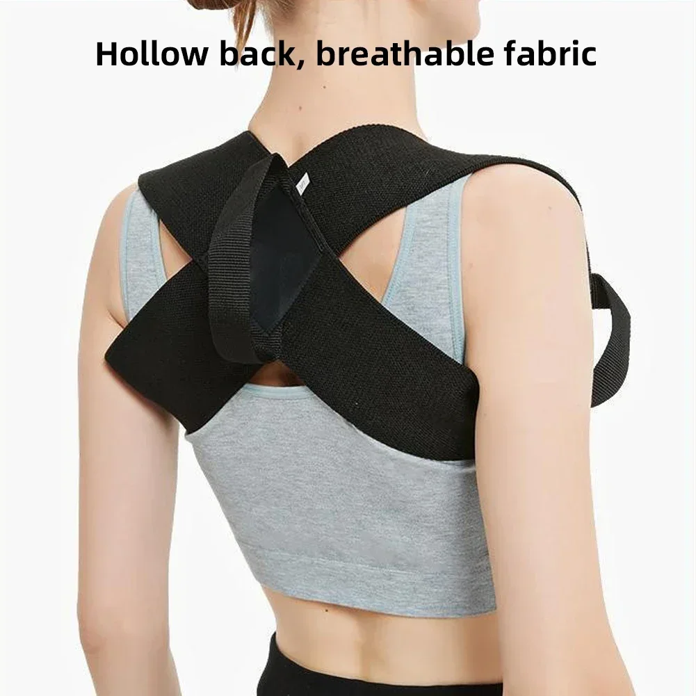 Posture Corrector Adjustable Back Fracture Support MenWomen Back Clavicle Spine Shoulder Correction Brace Belt Strap Comfortable