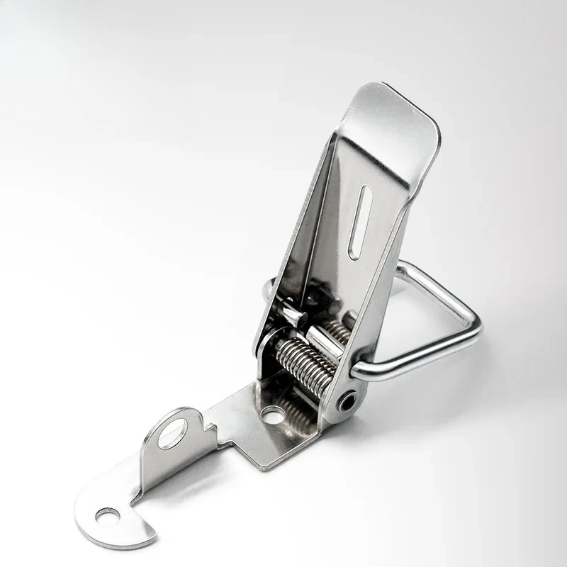 Weiyi 2 Pcs Toggle es Spring Loaded Clamp Clip Box Catch Toggle Tension Lock Lever Clasp Closures Crate Lock Snap