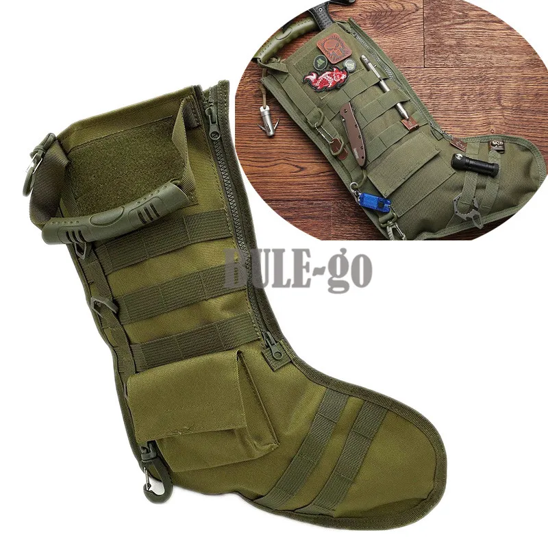 Top Quality Tactical Molle Christmas Stocking Bag Ammo Bullet Pouch Dump Drop Magazine Storage Bag EDC Pouch