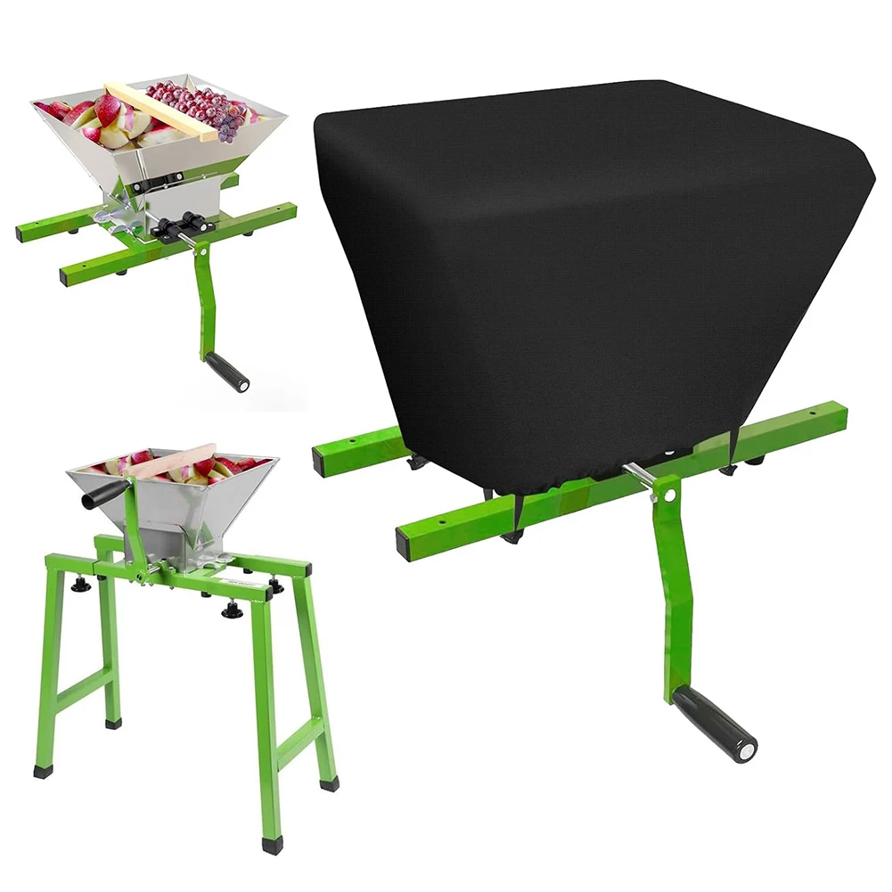 Manual juicer grinder cover waterproof for outdoor fruit press dust protection with windproof buckles and oxford fabric
