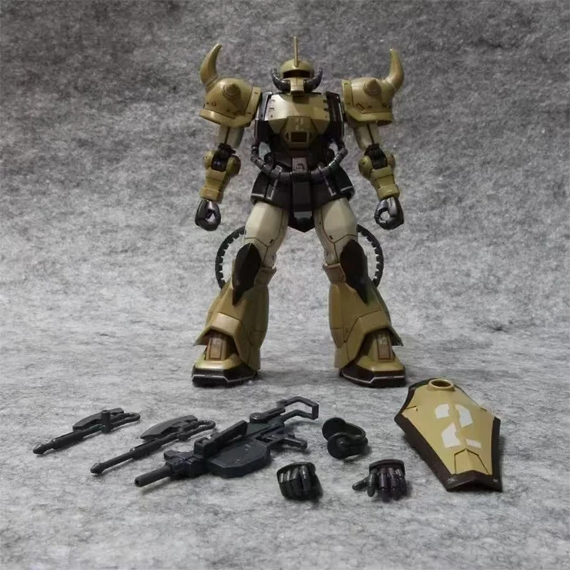 Weimei Hg 1/144 Assembly Kit Yms-07A-0 Prototype Gouf Mobility Demonstartor Sand Color Action Figure Model Gift Toys for Kids