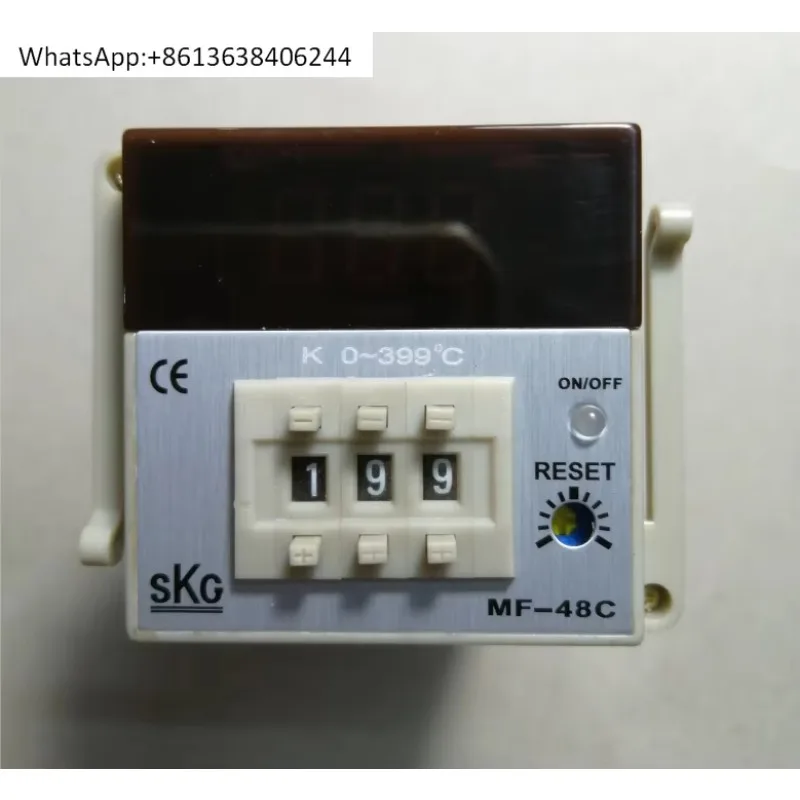 MF-48C digital display temperature instrument oven dryer temperature limiter guide rail installation