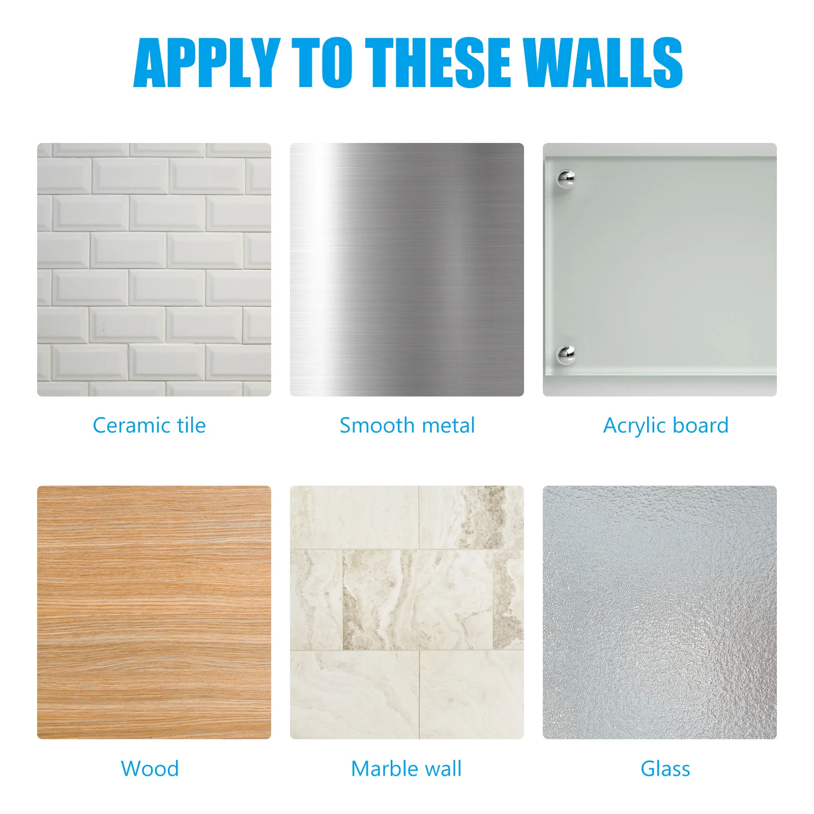 

Wall-Mounted Storage Box Material Waterproof Rustproof Wall Storage Organizer Easy Install Nail-Free Design for Wall