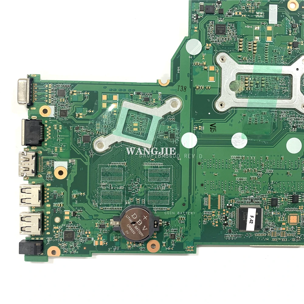 DA0P1BMB6D0 ل HP 240 G6 14-BS اللوحة الأم للكمبيوتر المحمول SR3LD i3-7020U وحدة المعالجة المركزية 100% العمل