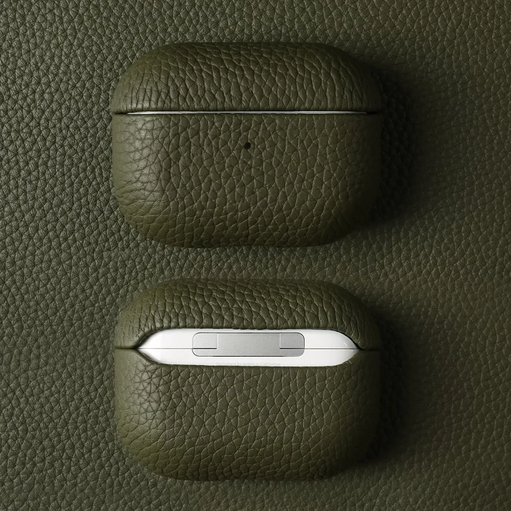 NONE Airpods Pro Hülle Rindsleder 7