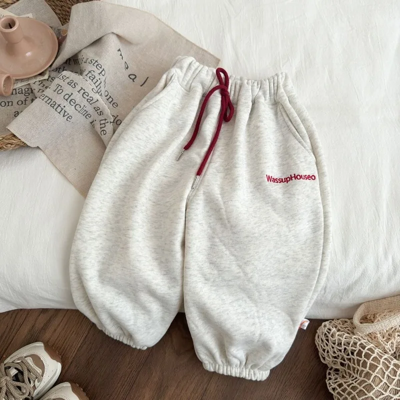 Bellbell 2026 Herbst Baby Jungen Jogginghose 1-8 Jahre Kinder Jungen Sporthose Winter Plus Samt Warme Kleinkind Jungen Hose – Detail 28