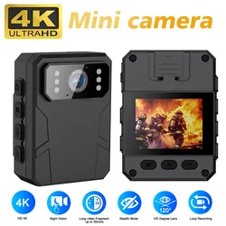 Police Body Camera 1080P DVR Video Security Cam IR Night Vision Wearable Mini Camcorders Law Enforcement 24 Hours Recording