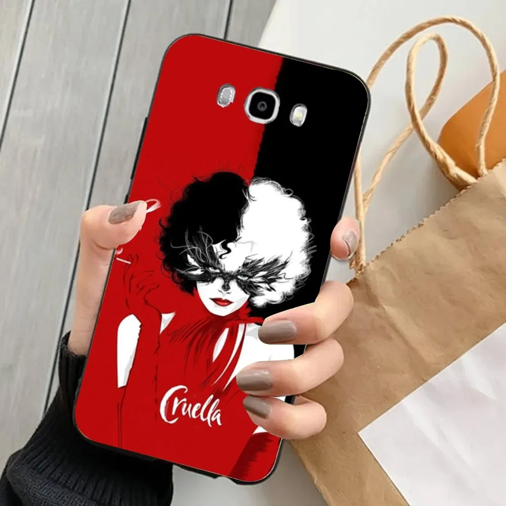 C-Cruella D-disney Movie Phone Case For Xiaomi 11 Redmi Note 11 5G 8T 9A 9 10T Note8Pro Note9 12SUltra Black Case