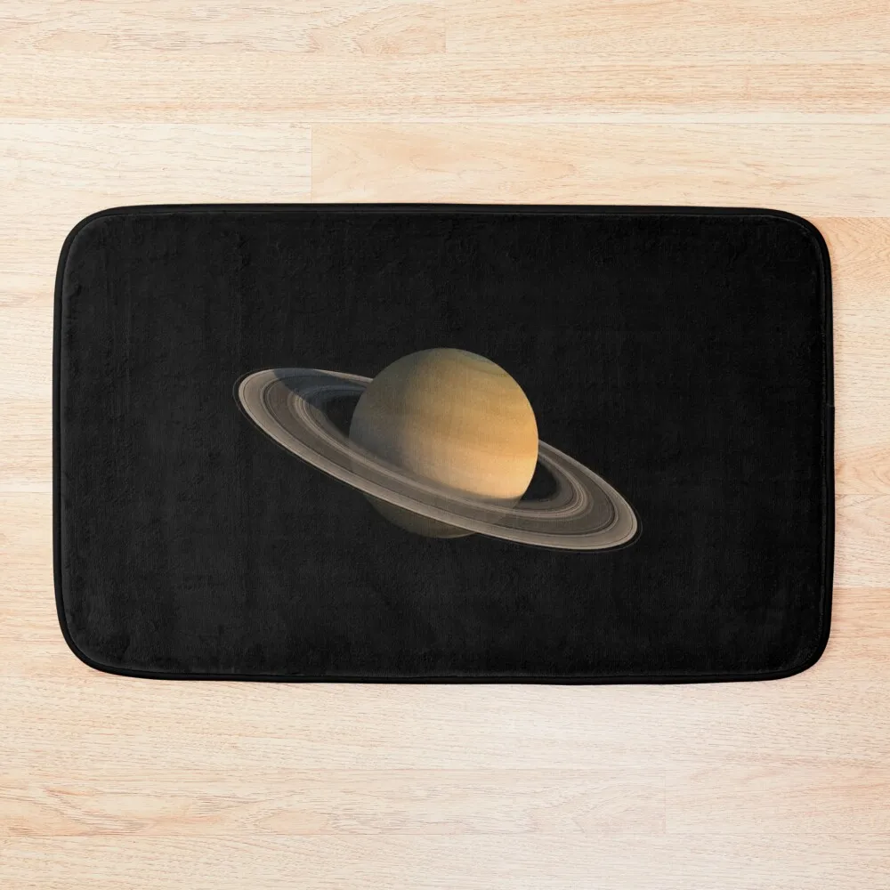 

Planet Saturn Bath Mat Absorbent Bathroom Water Absorbent Bathtub Anti Slip Mat