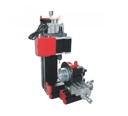 Benchtop Mini Dividing Drill Press Metal Drilling Machine DIY Educational Tool