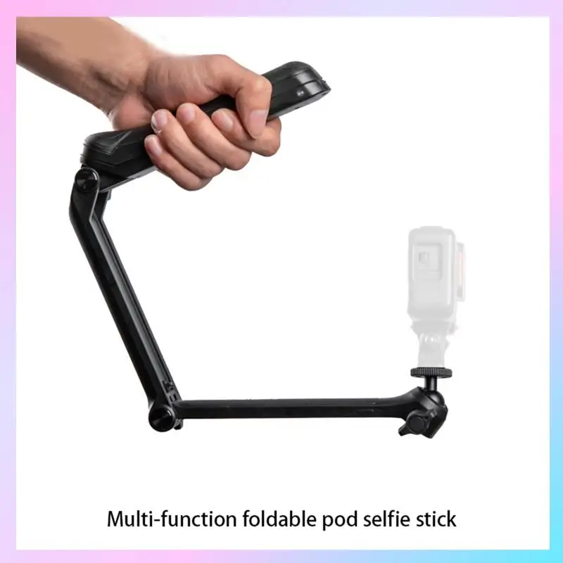 

AB25-For Insta360 Multifunctional Folding Tripod Selfie Stick Tri-Fold Convenient Tripod Magic Arm