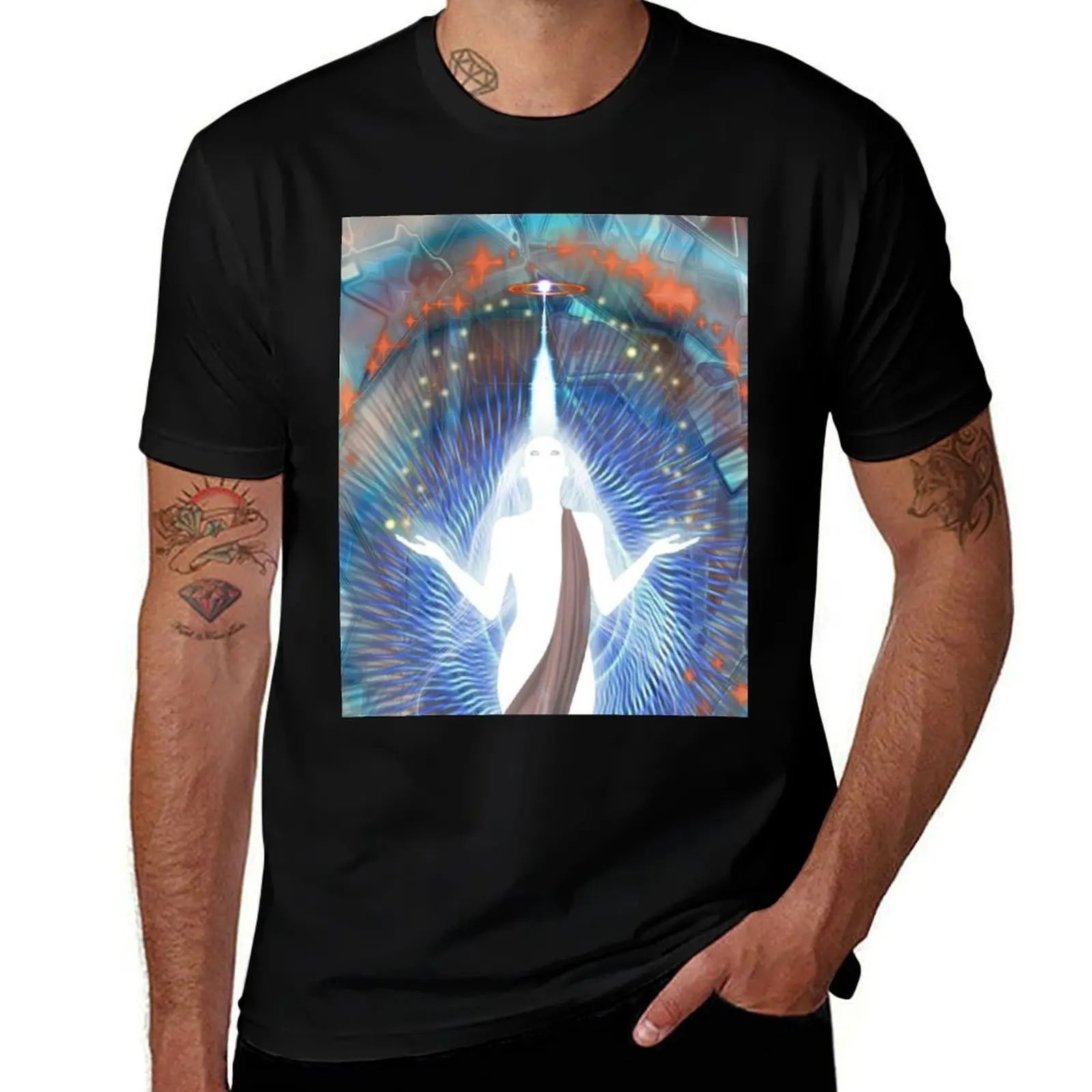 Auraways - Knowledge T-Shirt Trendy Print Short Sleeve T-Shirt