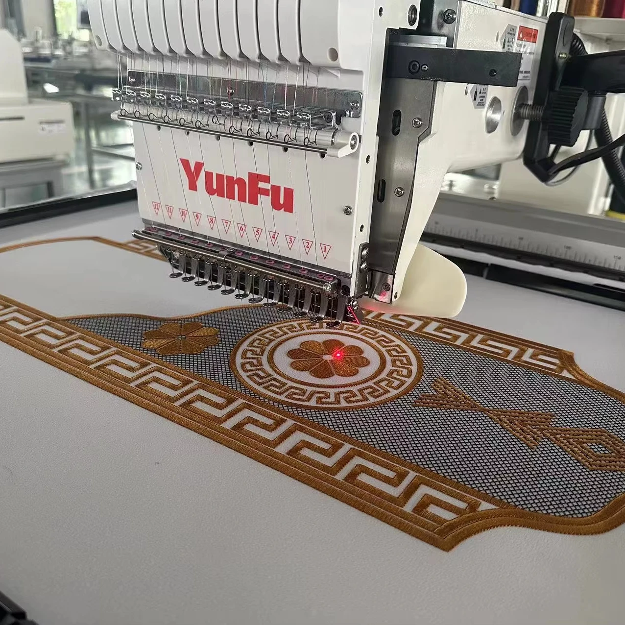 High Precision MT-1201 Single Head Embroidery Machine Full Automatic for Finished Garment Decoration