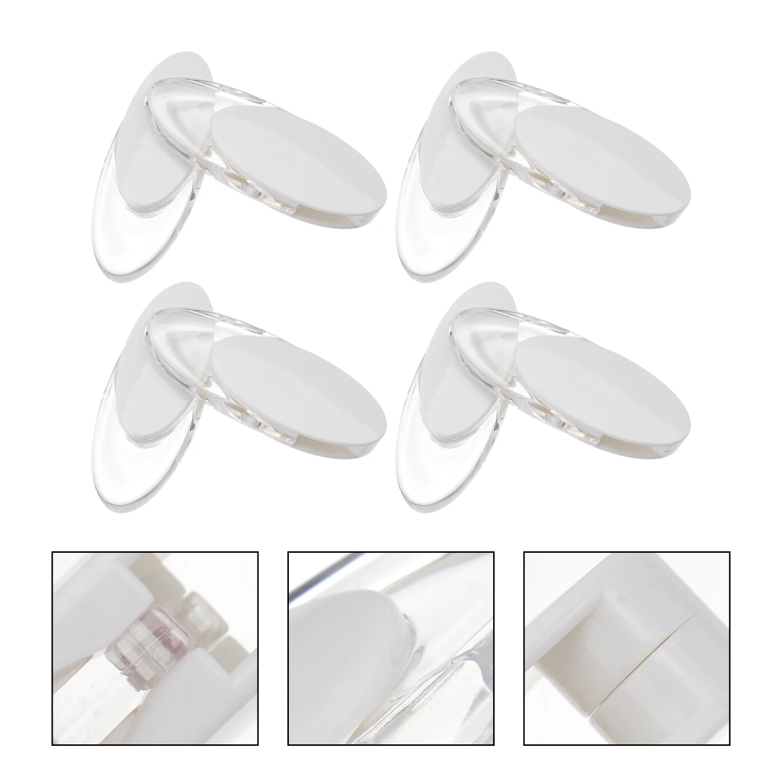 8 Pcs Blinds Curtain DIY Handles Roller Shutter Sheer White Curtains Fitting Repair Tools Shade