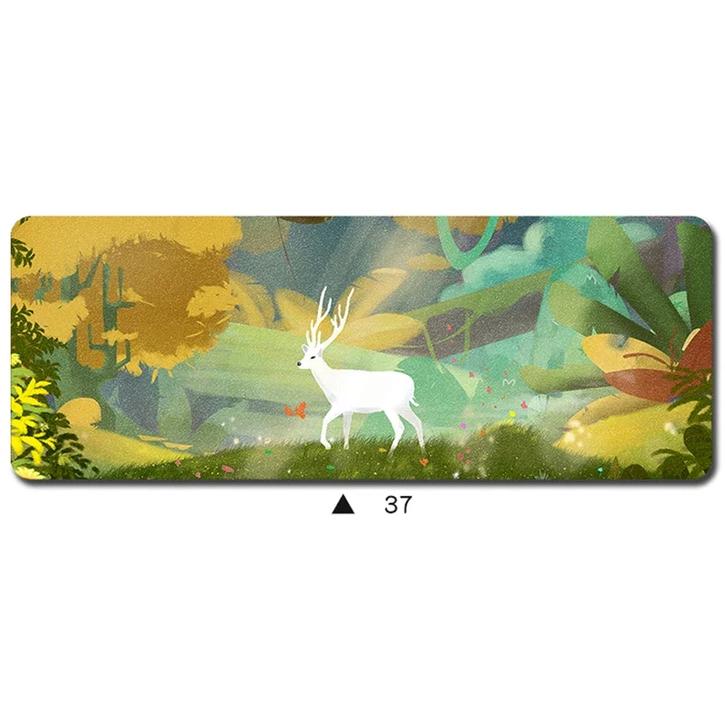 deer pad mouse computer gamer mause pad 700x300mm padmouse cute mousepad ergonomic gadget locked edge office desk mats