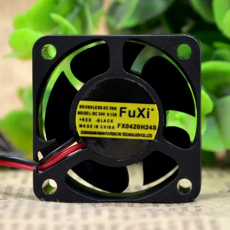 FuXi 4020 FX0420H24S for 24V 0.12A 4 cm inverter cooling fan switch