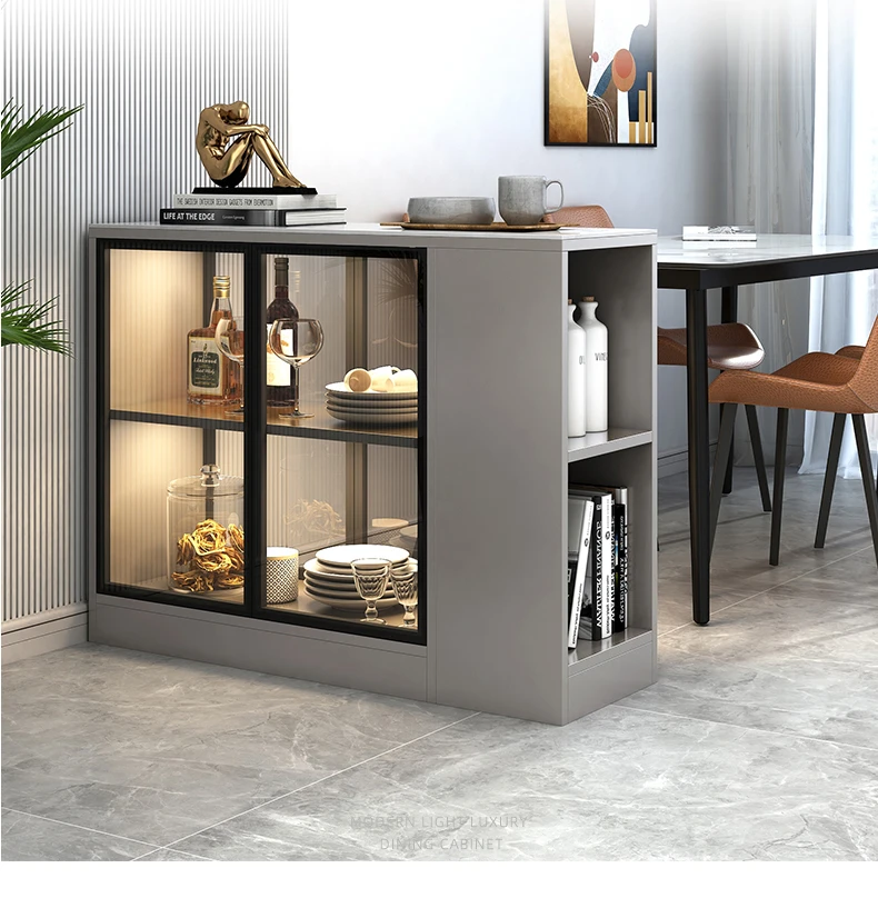 

Light Luxury Small Hallway Living Room Double-Sided Storage Entrance Cabinet Simple Modern Living Room against the Wall