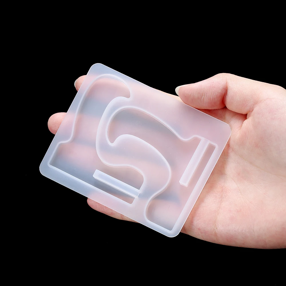 1Set Cellphone Bracket Holder Epoxy Resin Mould Handmade Frame Mobile Phone Crystal Silicon Mold For DIY Craft Casting Tools image 3