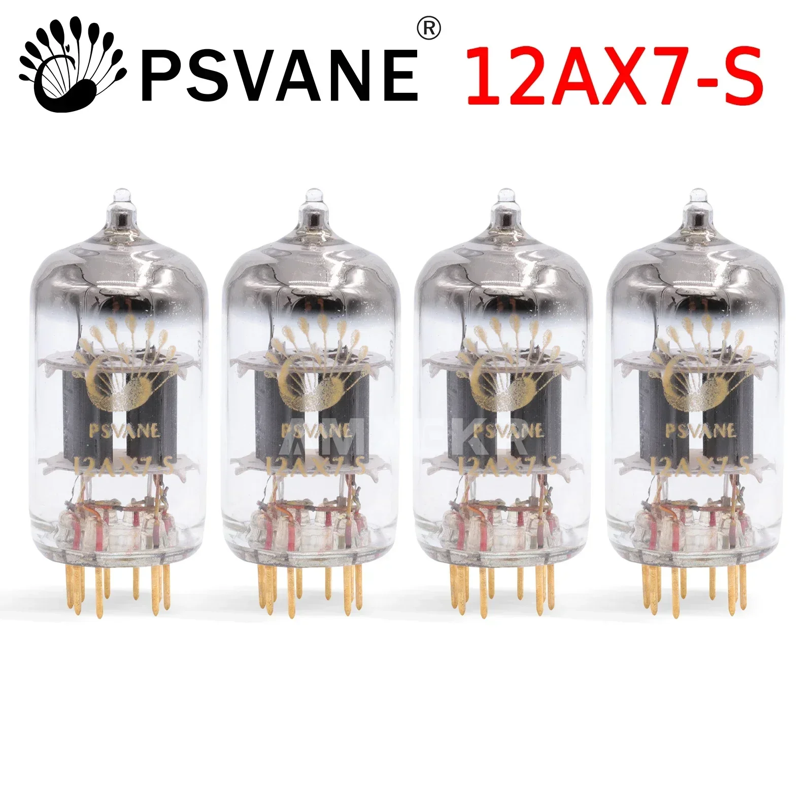 PSVANE 12AX7-S Vacuum Tube Replaces 12ax7 ECC83 for Electronic Tube Amplifier Audio PreAmplifier Precision Matched and Tested