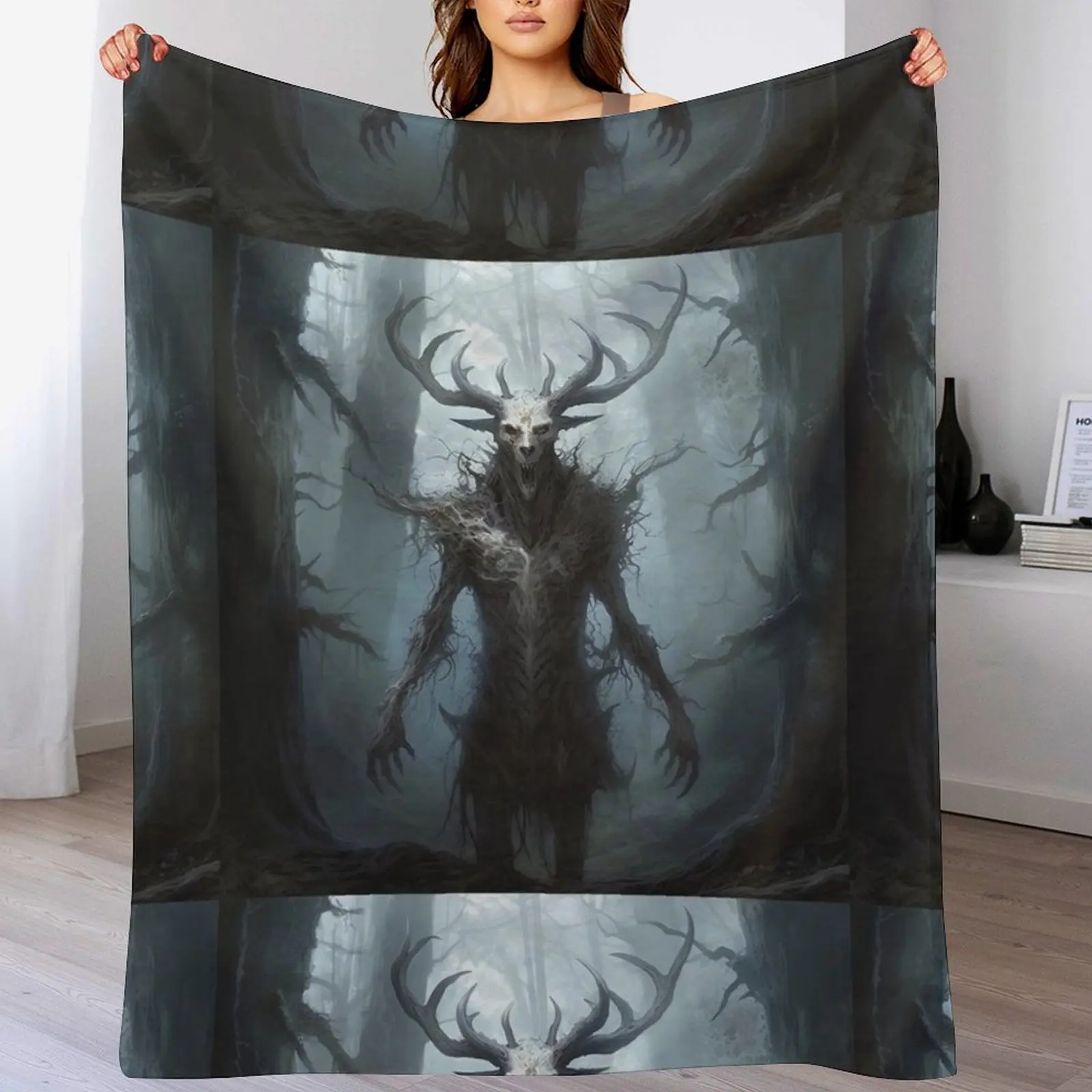 Wendigo Throw Blanket Luxury St Multi-Purpose Hair Blankets