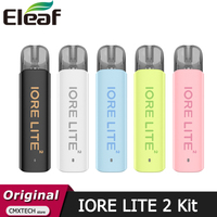 Original Eleaf IORE Lite 2 Kit 490mAh Battery 12W Vape 2ml Pod Empty Cartridge with 1.0ohm Mesh Coil E Cigarette Vaporizer