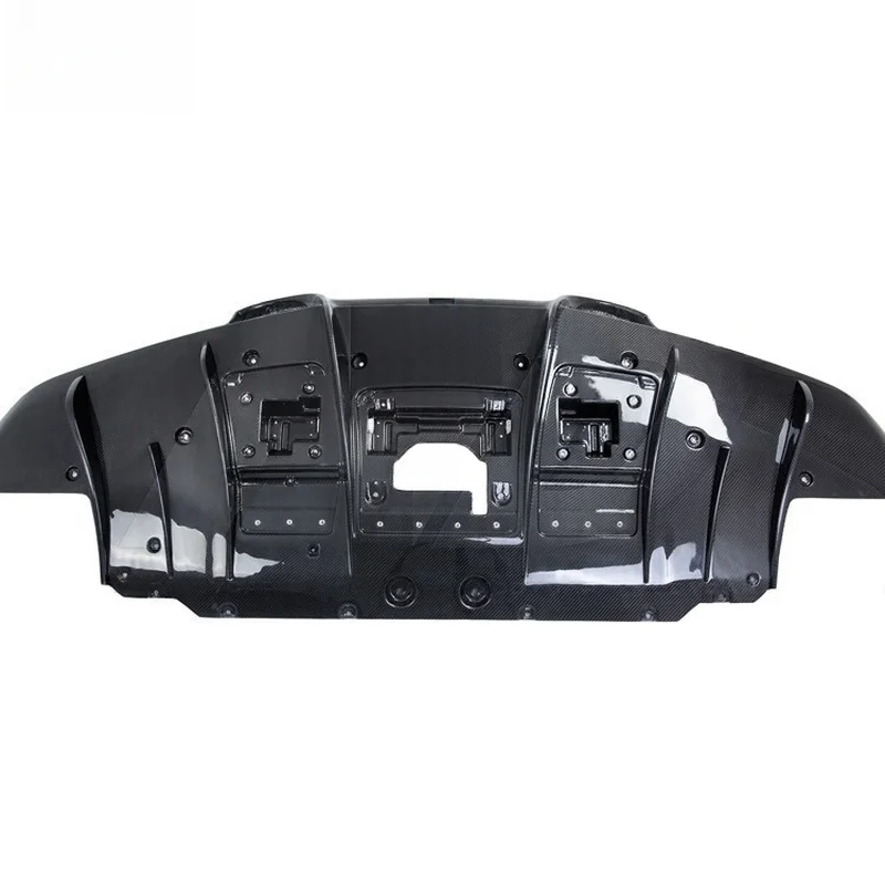 Oem Carbon Fiber Rear Diffuser (Twill Wave) for 2019-2021 Ferrari F8