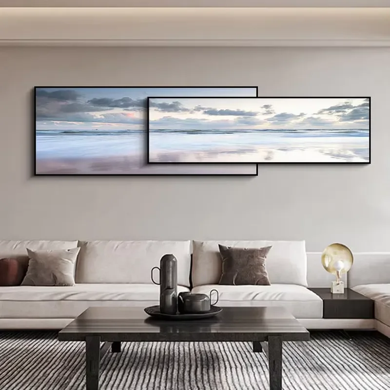 for  Landscape Painting Wall Art Living Room Decoration Framed Canvas Print Home Decor