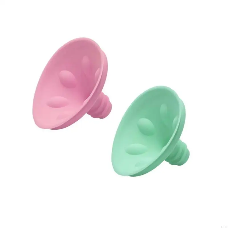 

L5YF Silicone Breast Flange Adapter 13-24mm Breastfeeding Converter Adjuster