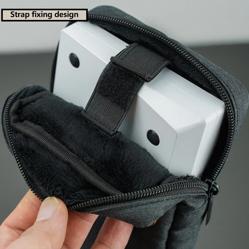 Gaming Mechanical Keyboard Case Storage Bag Fits 61/68/75/87% Full-Size Keyboards Mouse Storage Bags Travel Carrying Box