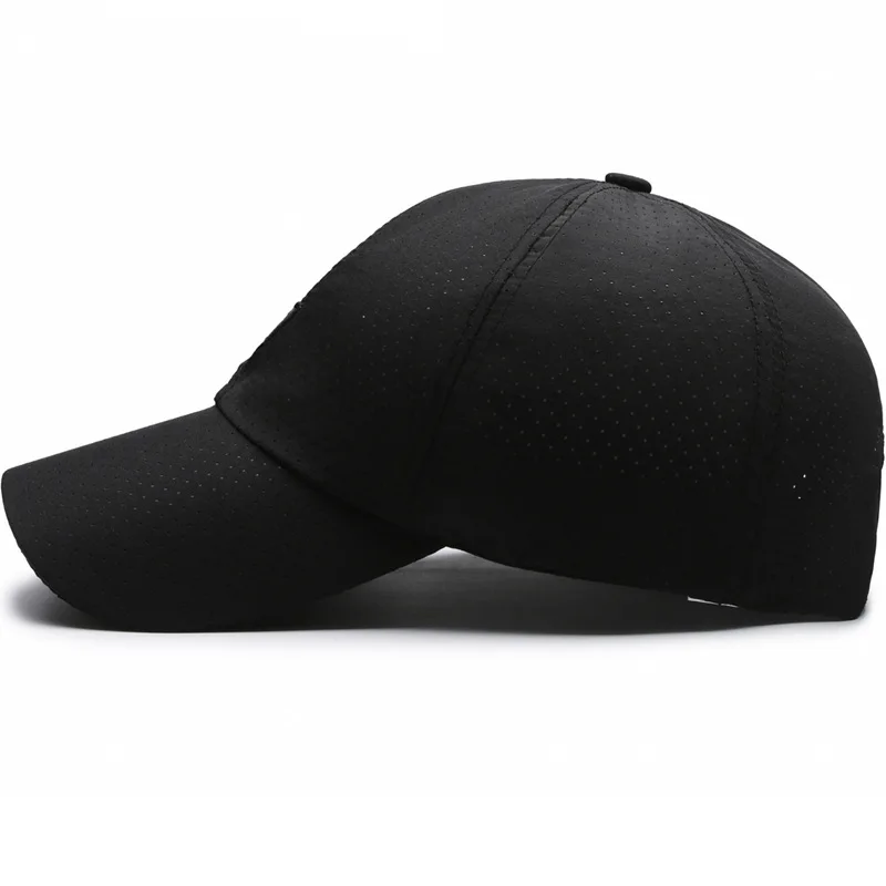 Gorra de pesca para hombre, gorra de béisbol con protección solar transpirable de malla deportiva de secado rápido para verano al aire libre, gorra