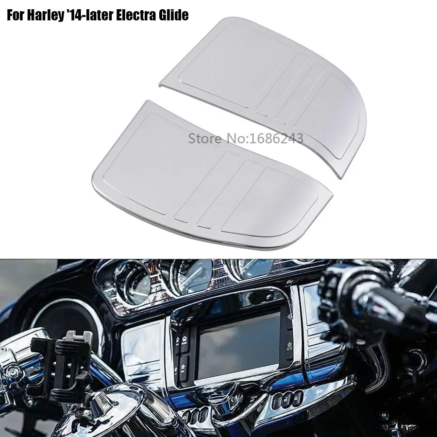 Accesorios para motocicleta, adornos estéreo de tres líneas para modelos Harley '14 y posteriores Electra Glide Street Glide Ultra limitados y Tri Glide