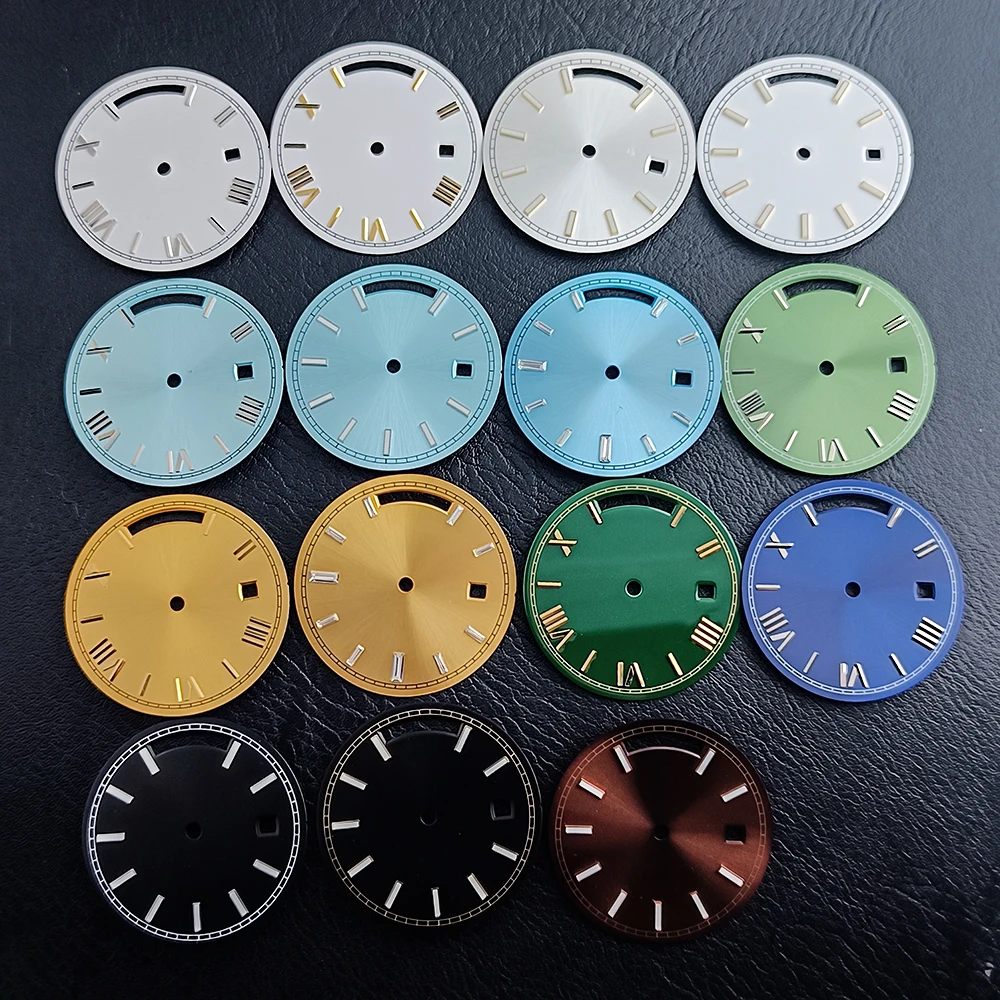 High quality 31MM diameter new calendar dial suitable for 8285 watch movement accessories no Luminous