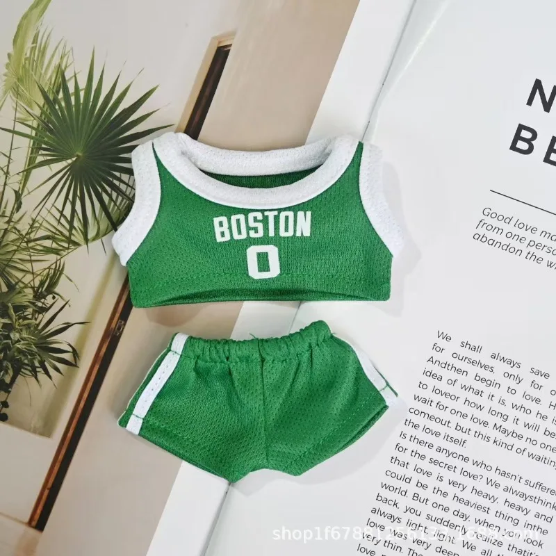 Babykleidung nur Vinyl Blind Box Anhänger Puppenkleidung Overalls Macaron 17cm LABUBU