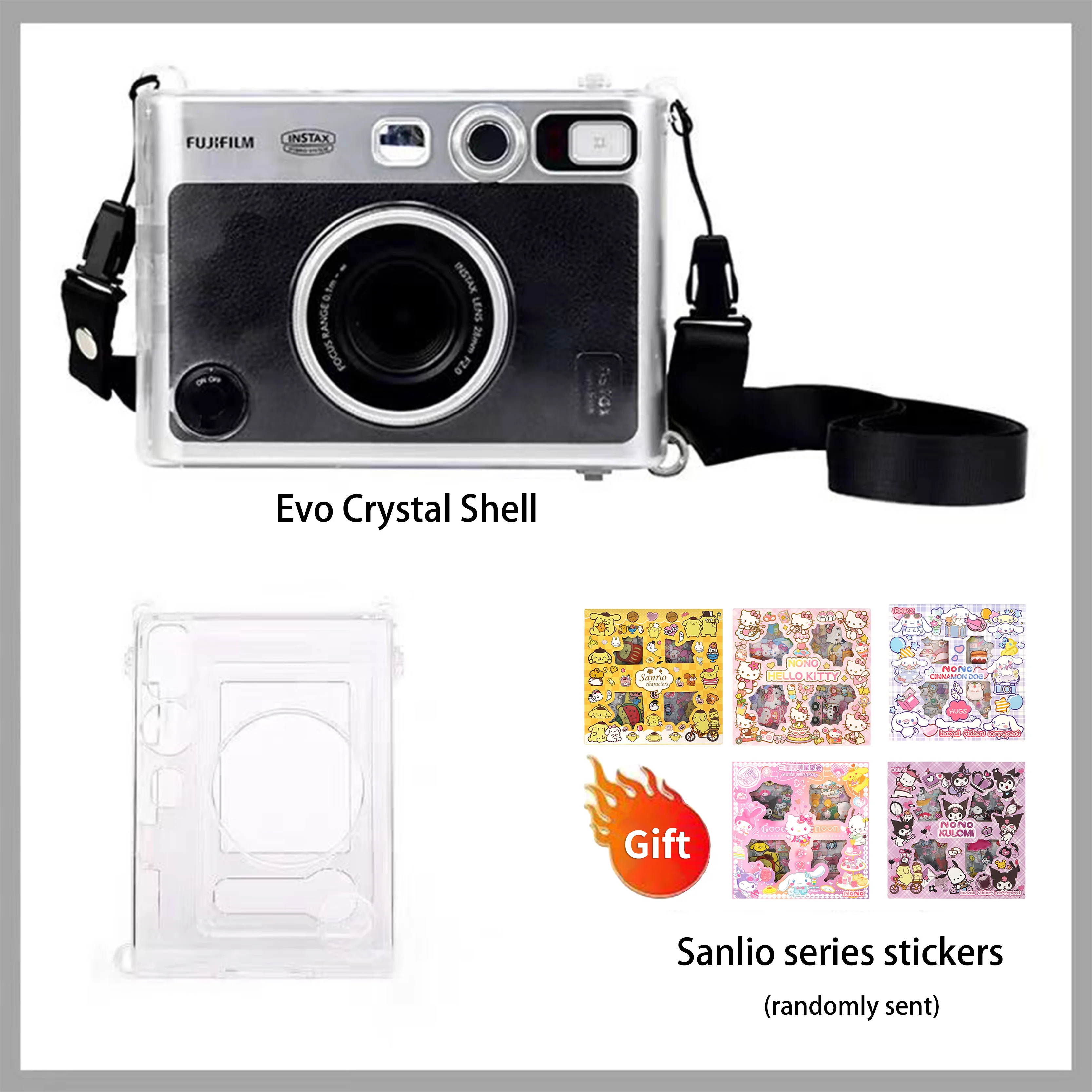 حافظة Niyi Mini EVO لملحقات العدسات المتدفقة داخل غطاء العدسة الألومنيوم لكاميرات التصوير الأولية Fujifilm