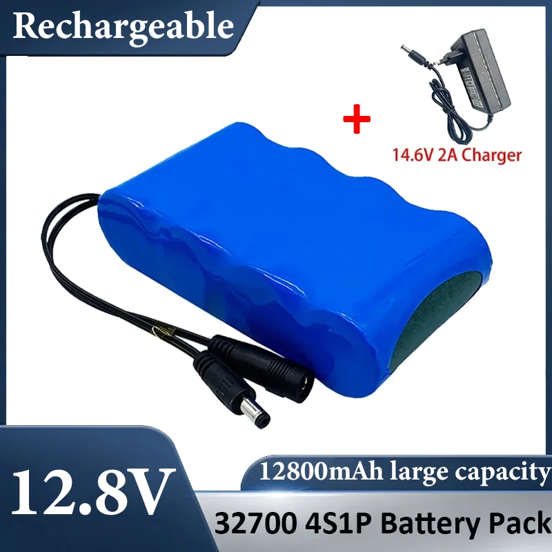 Original 32700 12.8V 4 s1p LiFePO4 lithium iron phosphate battery 40A marine electric scale BMS 12V uninterruptible power supply