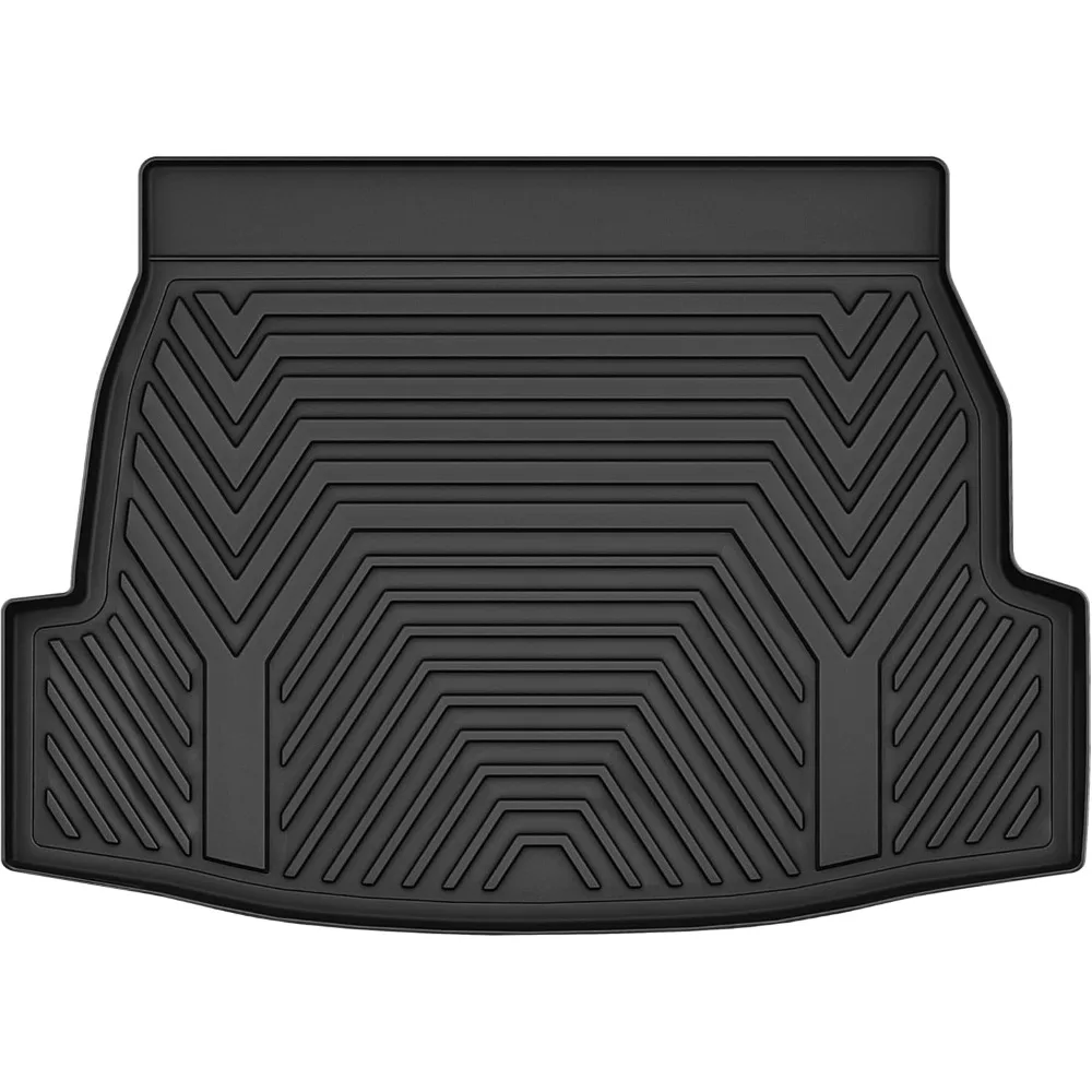 

US Cargo Mat Compatible with 2019-2024 Toyota RAV4, Custom Fit Black TPE Trunk Liner All Weather Protection