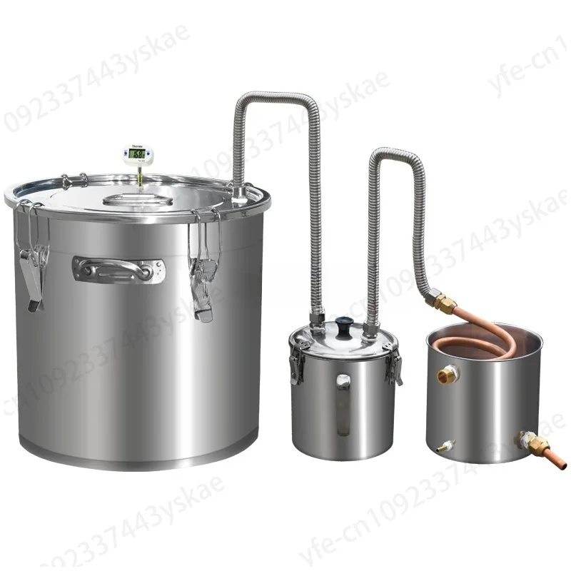 Household microbrewing equipment, gin, skewer winemaker, hydrosol essential oil still, copper wine strainer