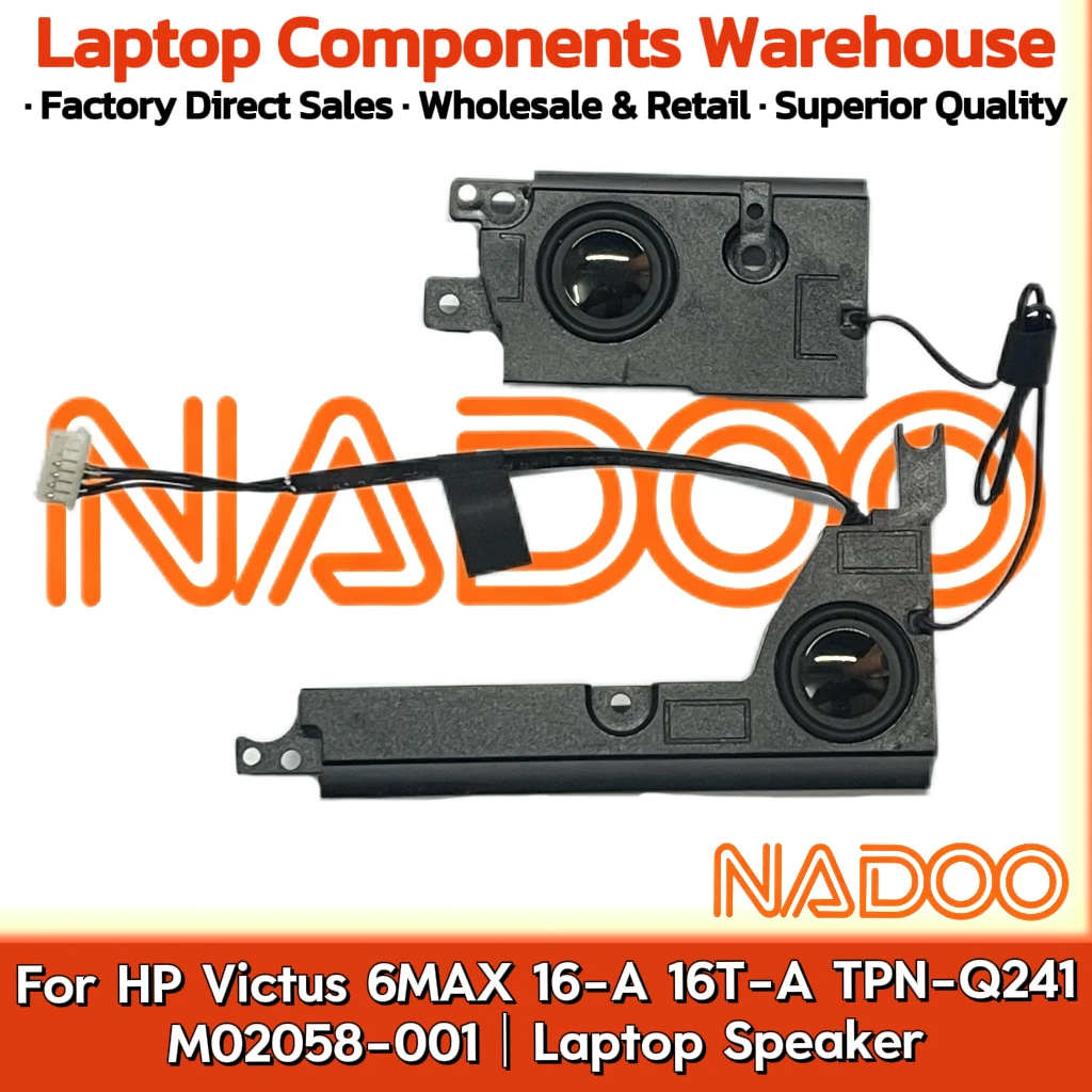 

New Original Laptop Notebook Audio Speaker For HP Victus 6MAX 16-A 16T-A TPN-Q241 M02058-001 built-in speaker horn audio