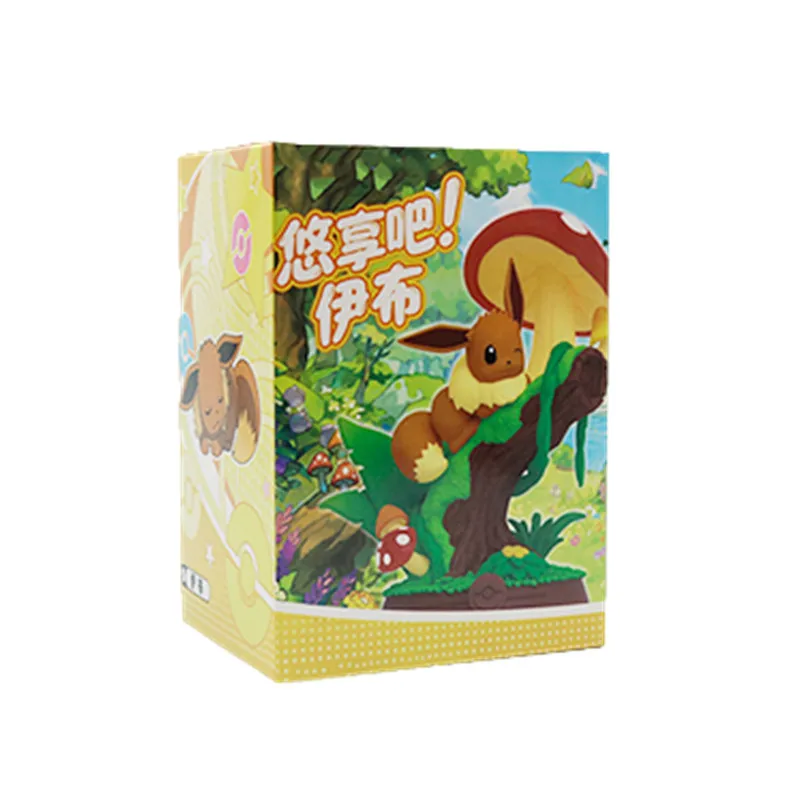 1/9 Stück Pokemon-Figur Spielzeug Eevee Sylveon Glaceon Leafeon Vaporeon Jolteon Umbreon Actionfigur Desktop-Ornamente Modelle