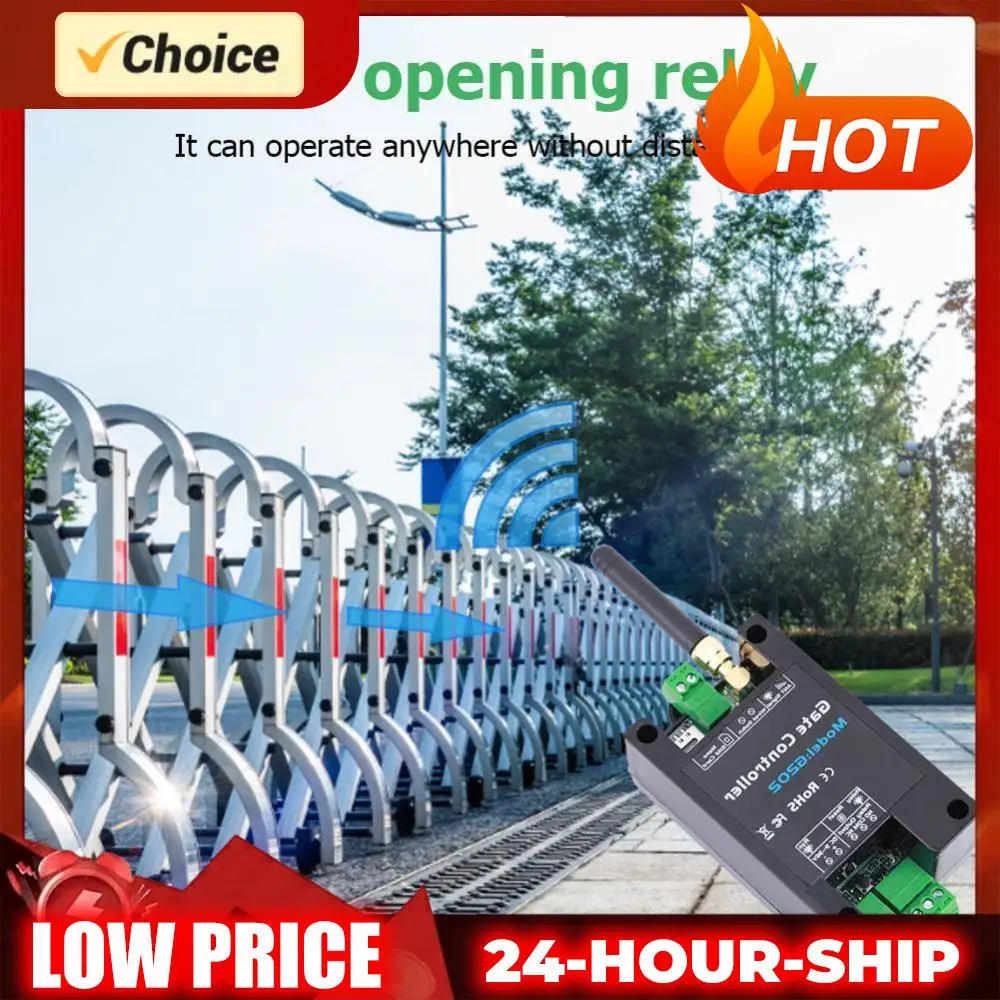 GSM Gate Opener Relay Switch Mobile Phone Remote Door Opener Switch By Free Call 850/900/1800/1900MHz