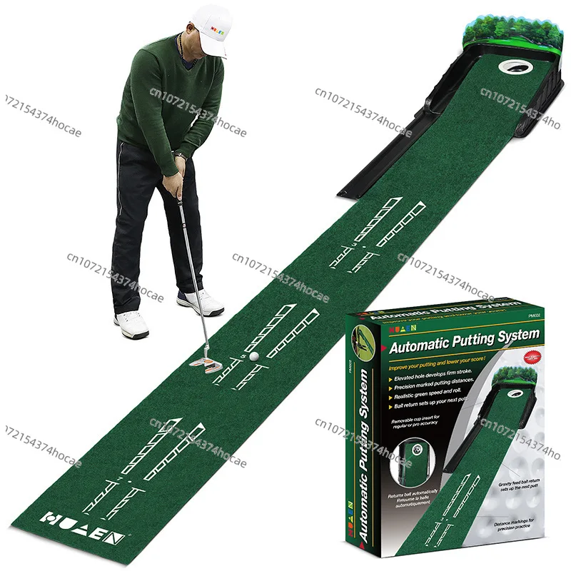 New single hole 3D cross-border spot portable golf green indoor and outdoor putter practitioner