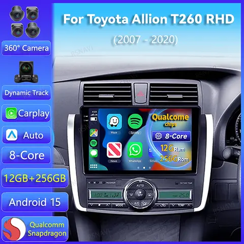 6 best sales toyota allion car stereo - №5