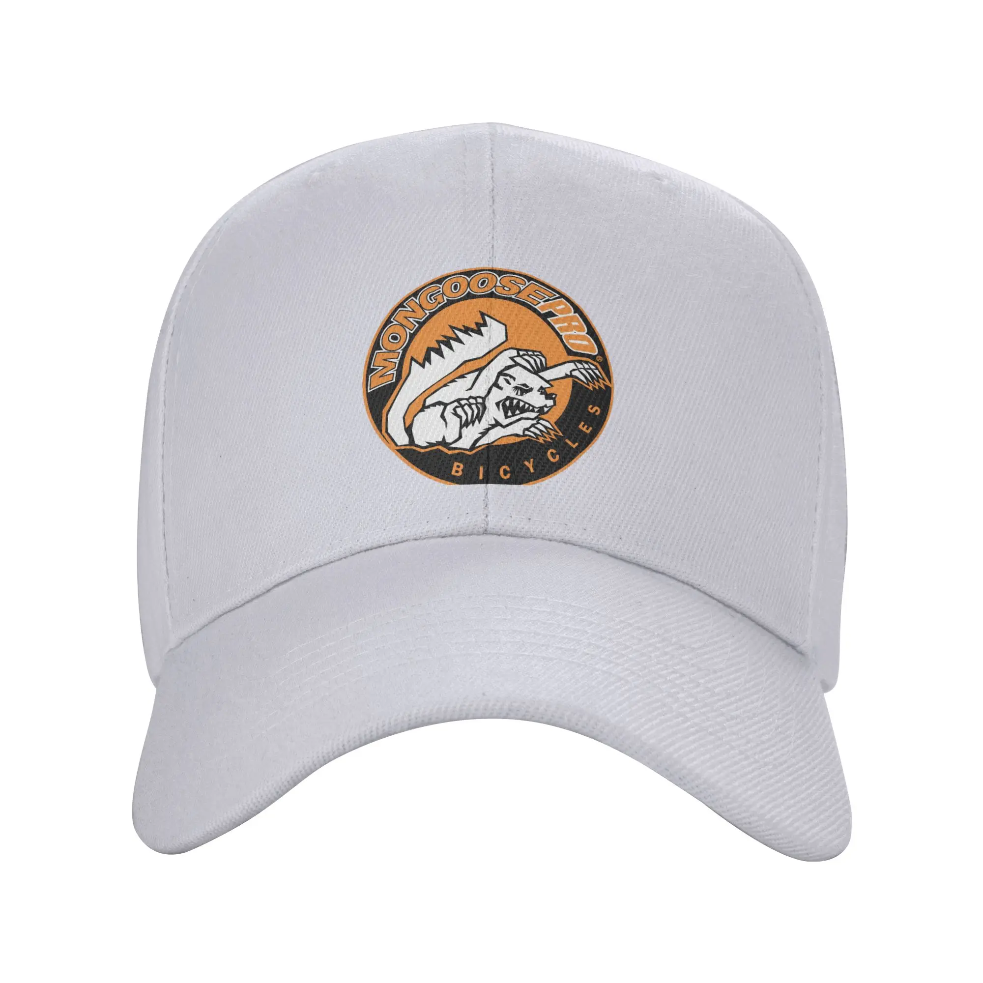 Gorra de béisbol con visera curva para mujer, con logo de Mongoose Bike, para ciclismo MTB BMX, protección solar para exteriores, tenis