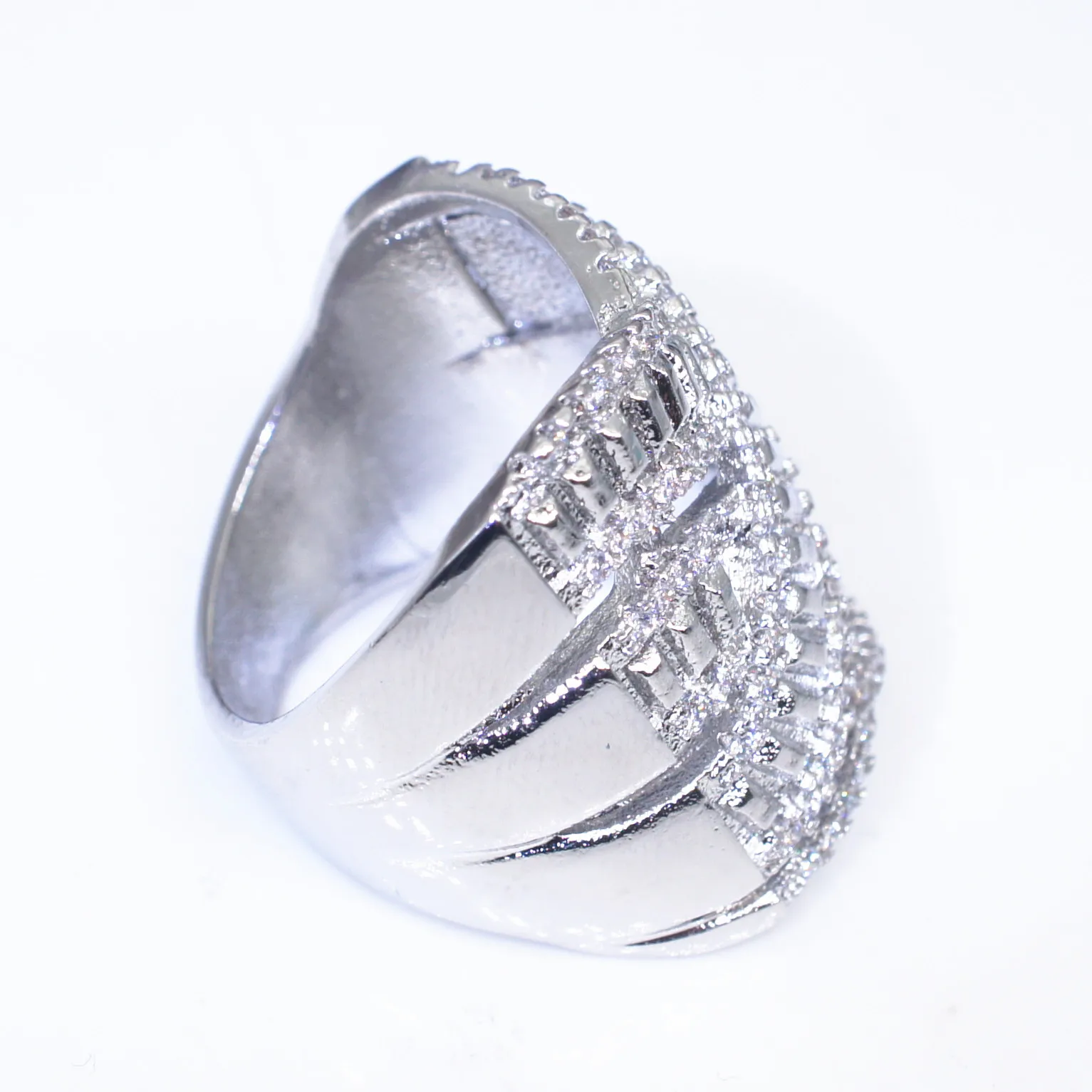 S925 Sterling Silver Ring Hot Selling New Multi Layer Wrapped Diamond Ring Women s Fashion Party Engagement Hand Jewelry